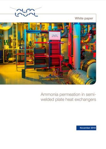 Small Ammonia Permeation In Semi Welded Plate Heat Exchangers 4F4a72f838