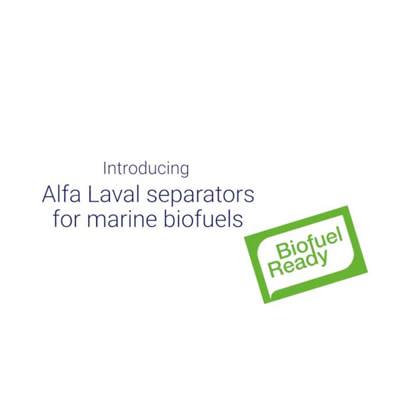 Alfa laval separators for marine biofuels