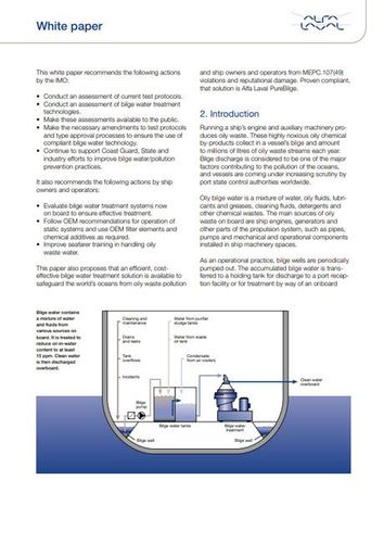 Small Bilge Water Compliance Issues Al White Paper On Oily Water Separation 977D55302b